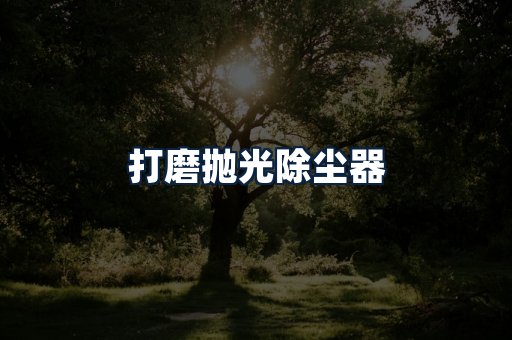 打磨抛光除尘器